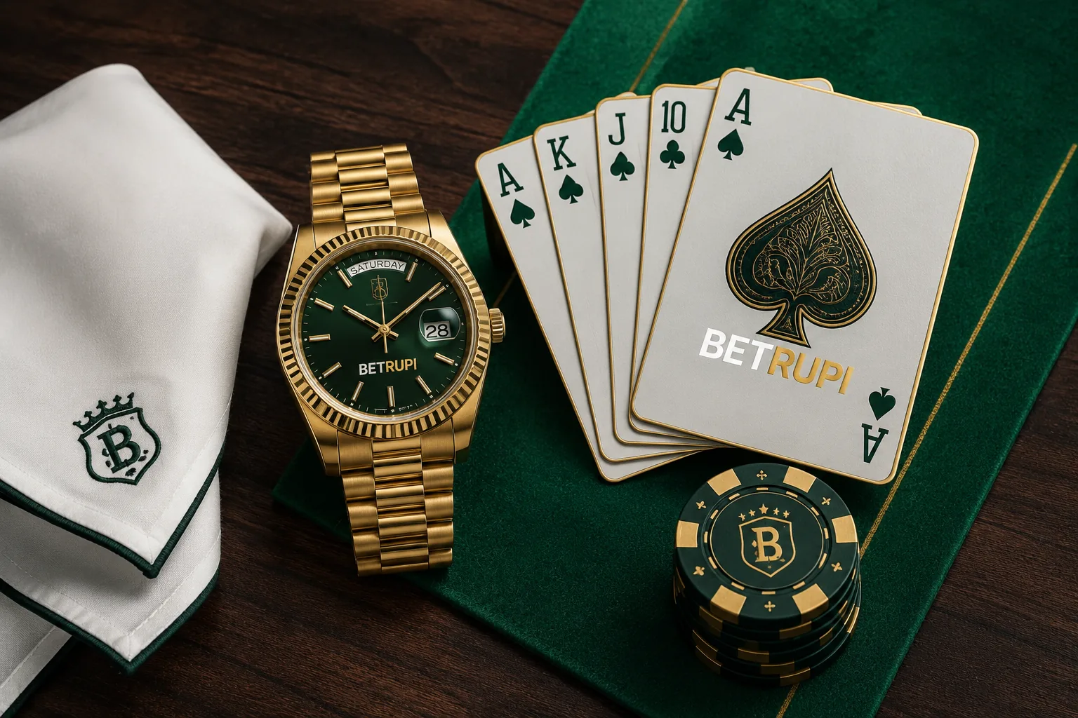 Vip Altin Saat Royal Flush