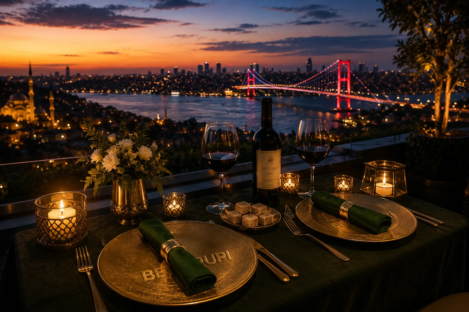 BetRupi VIP Boğaziçi Akşam Yemeği