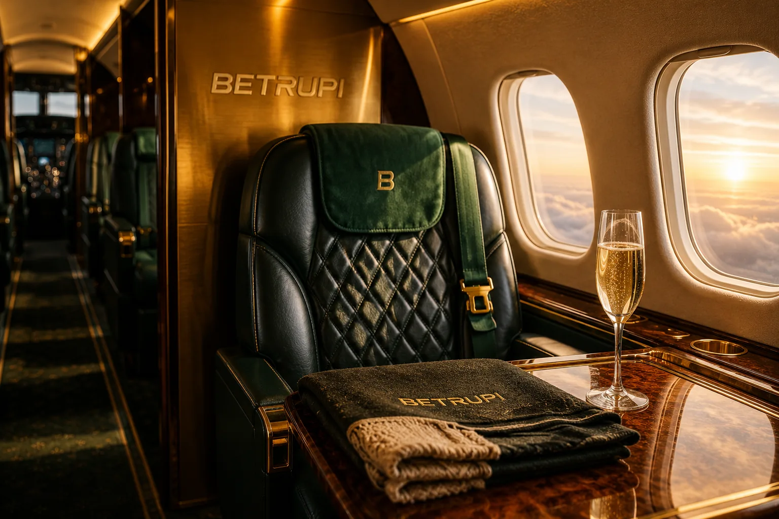 BetRupi VIP Özel Jet ve Şampanya
